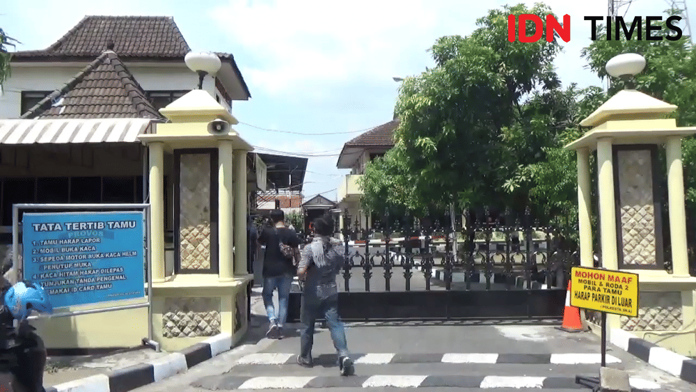 (Markas Polrestabes Medan) IDN Times/Larasati Rey