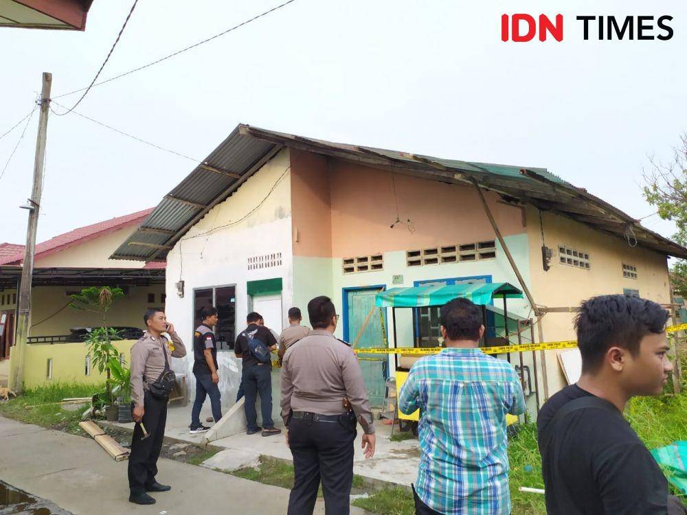 Rumah terduga pelaku bom Markas Polresta Medan terletak di kawasan Medan Marelan. (IDN Times/Prayugo Utomo)
