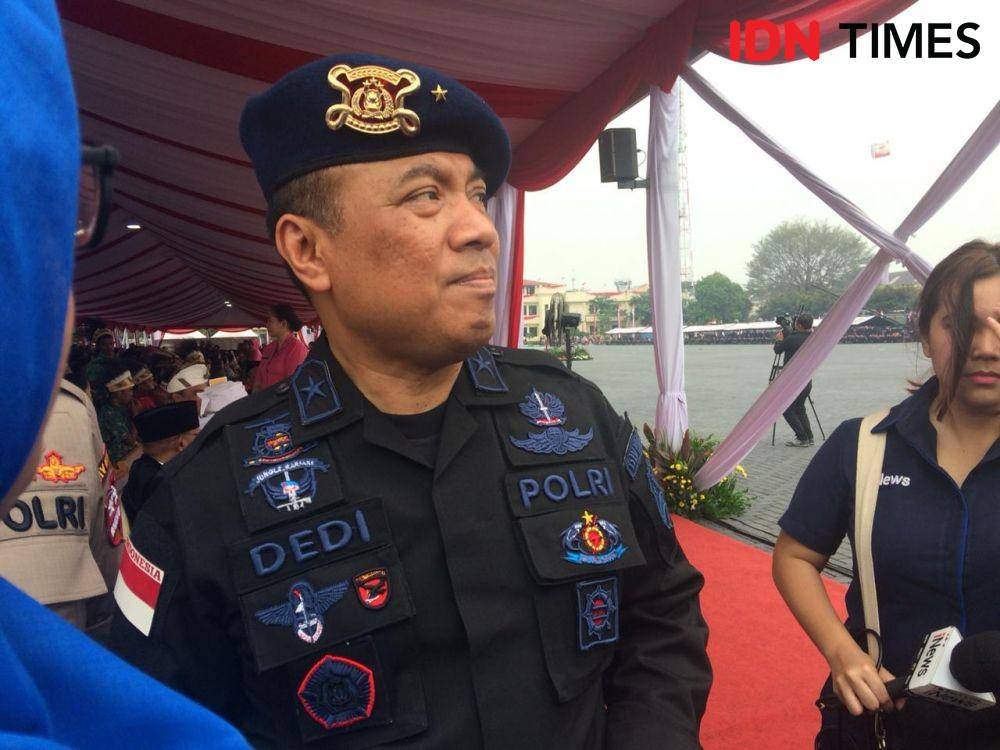 (Kepala Biro Penerangan Masyarakat Divisi Humas Polri, Brigadir Jenderal Polisi Dedi Prasetyo) IDN Times / Irfan Fathurohman