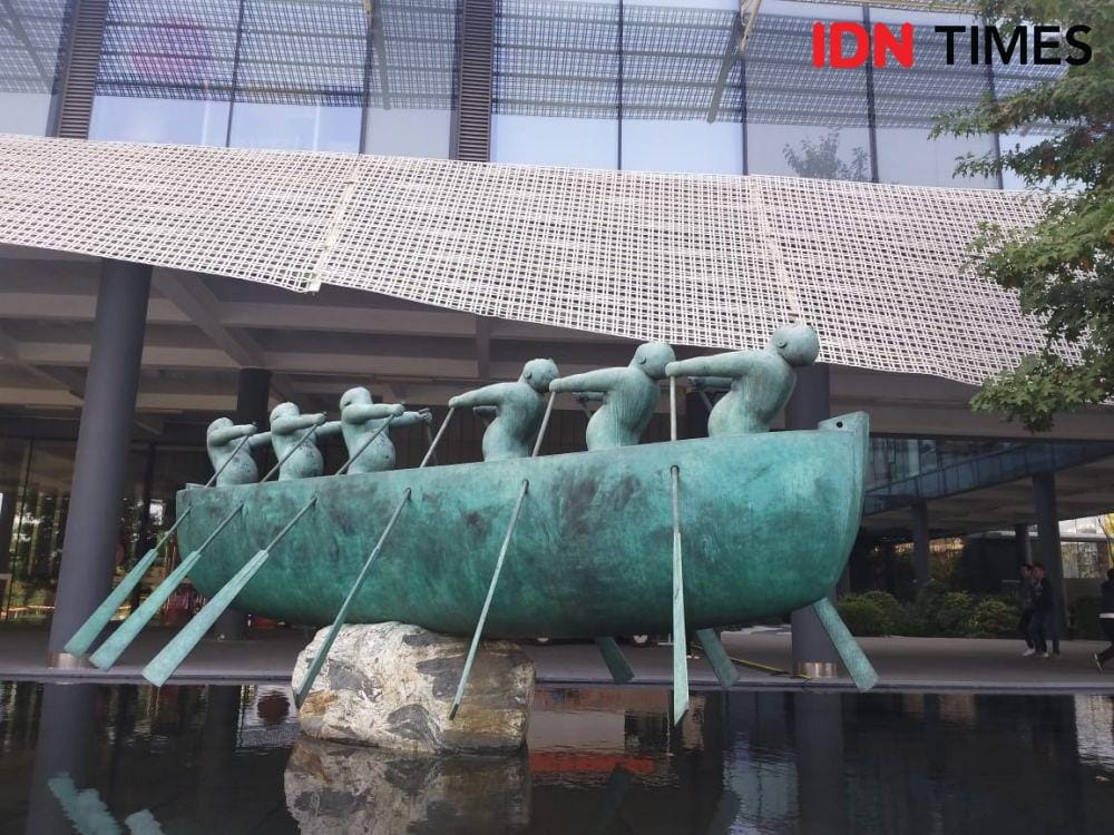 (Kampus Xixi Alibaba di Hangzhou, Tiongkok) IDN Times/Dwifantya Aquina