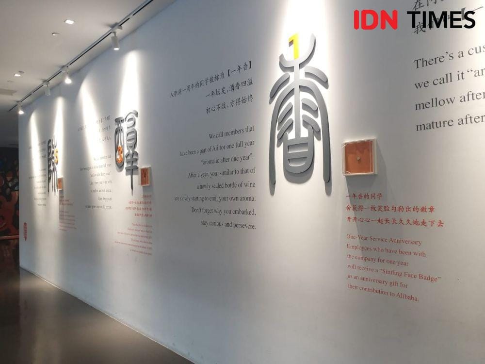 (Kampus Xixi Alibaba di Hangzhou, Tiongkok) IDN Times/Dwifantya Aquina