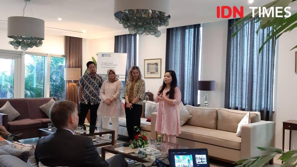 Para pemimpin muda Indonesia berbagi cerita mengenai pengalamannya. 13 November 2019. IDN Times/Yolanda Vania