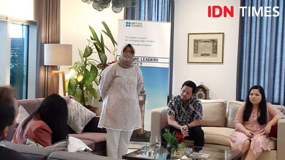 Putri Herlina, delegasi Future Leaders Connect Indonesia. 13 November 2019. IDN Times/Yolanda Vania