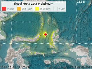 (Peringatan dini tsunami) BMKG