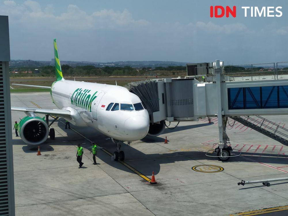 (Ilustrasi pesawat Citilink) IDN Times/Fariz Fardianto