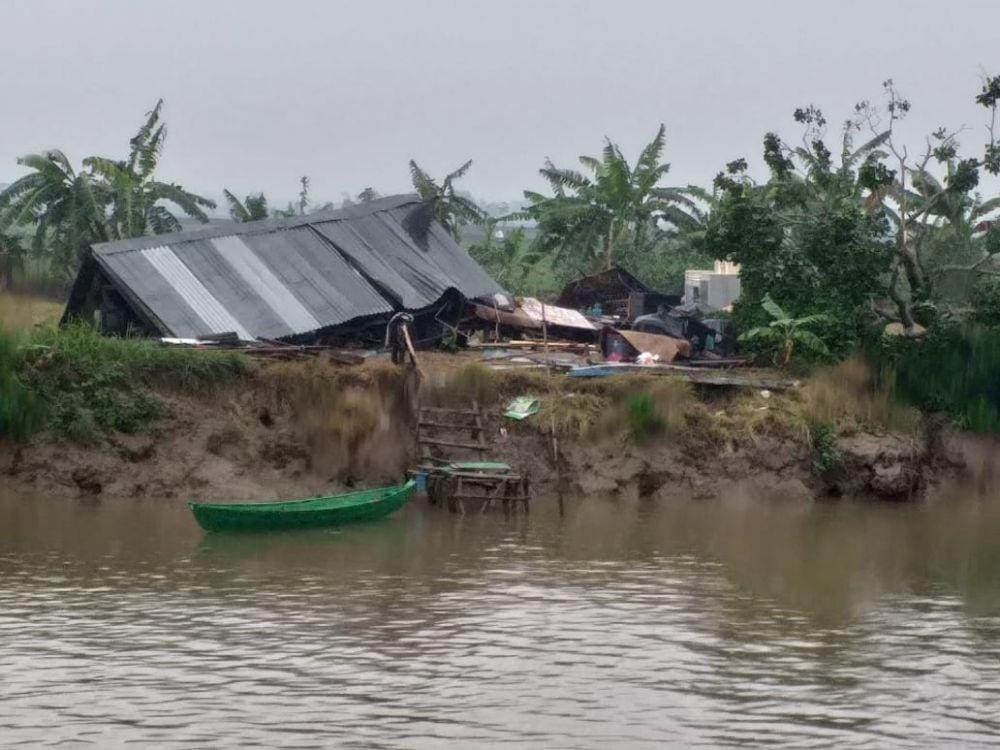 Kondisi bencana alam di Sumsel akibat perubahan musim kemarau ke hujan (IDN Times/Istimewa)