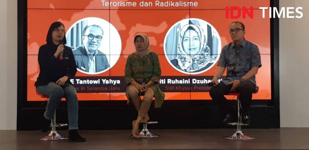 Ngobrol Seru Bareng IDN Times yang bertajuk 'Membangun Harmoni di Tengah Ancaman Terorisme dan Radikalisme' (IDN Times/Margith Damanik)
