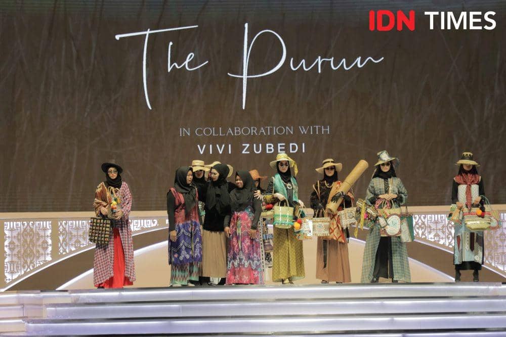 Sustainable & Ethical Fashion Show dalam ISEF 2019. 14 November 2019. IDN Times/Klara Livia
