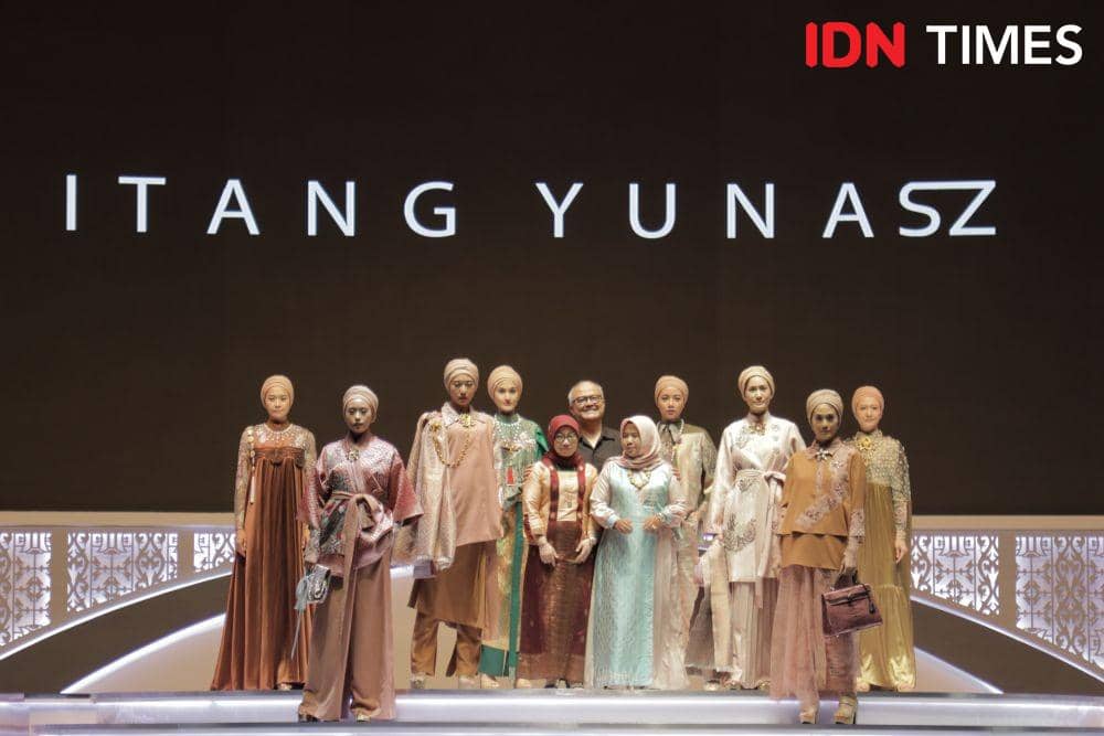 Sustainable & Ethical Fashion Show dalam ISEF 2019. 14 November 2019. IDN Times/Klara Livia