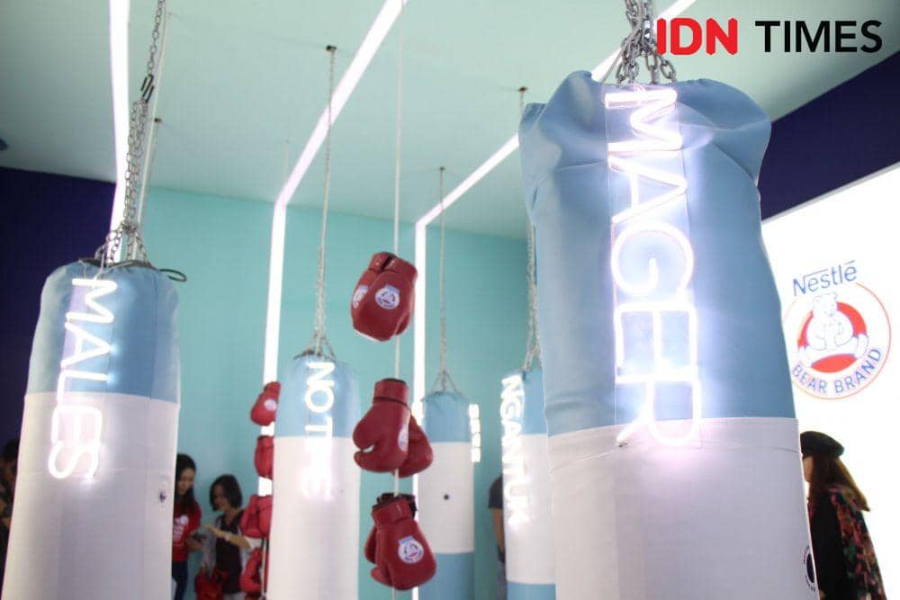 Salah satu spot di #BisaBanget Playspace, Senayan City. 14 November 2019. IDN Times/Geralda Talitha