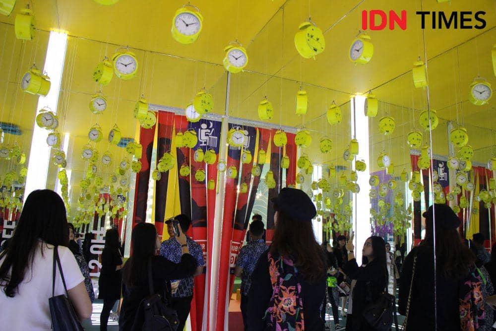 Salah satu spot di #BisaBanget Play Space, Senayan City. 14 November 2019. IDN Times/Geralda Talitha