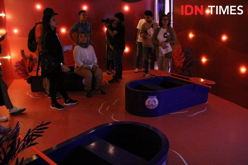 Salah satu spot di #BisaBanget Play Space, Senayan City. 14 November 2019. IDN Times/Geralda Talitha