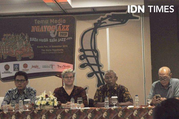 Gelaran konferensi pers Ngayogjazz 2019 di The Allana Hotel and Concention Centre di sleman, 14 November 2019. IDN Times/Pito Agustin Rudiana