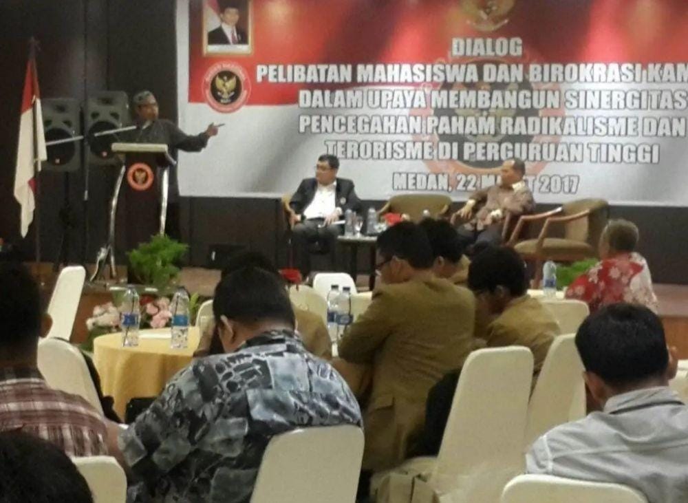 Ustaz Khairul Ghazali, mantan napi teroris yang mendirikan pesantren (Rappler/Uni Lubis)