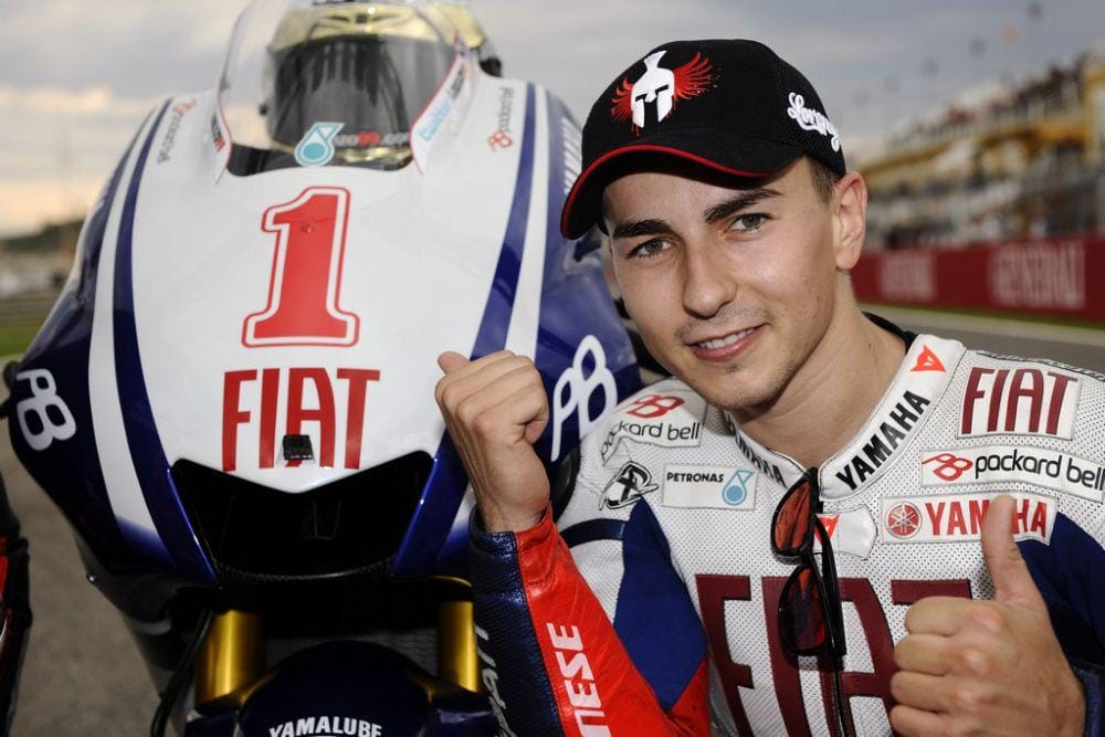Jorge Lorenzo semasa membela Yamaha. Kala itu, ia jadi salah satu pebalap top dunia bersama pabrikan asal Jepang ini. circuitprodigital.com