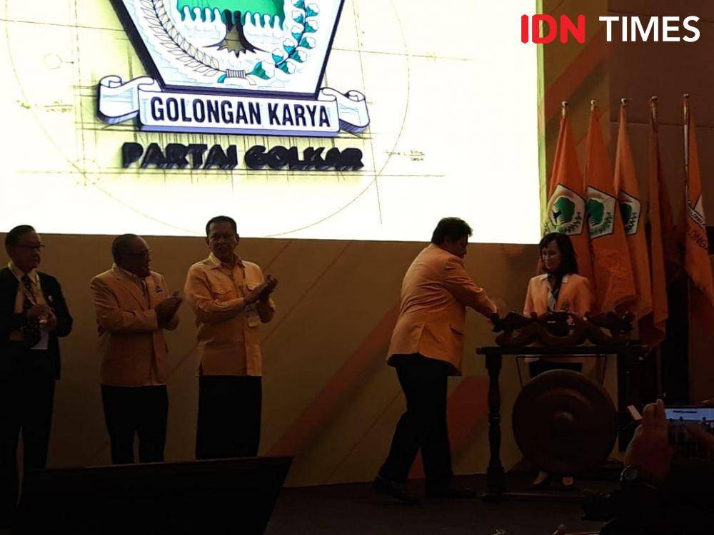 Rapimnas Golkar (IDN Times/Fitang Budhi Adhitia)