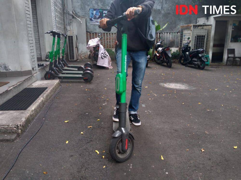 Otopet Listrik Grabwheels (IDN Times/Lia Hutasoit)