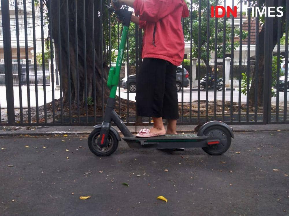 Otopet Listrik Grabwheels (IDN Times/Lia Hutasoit)