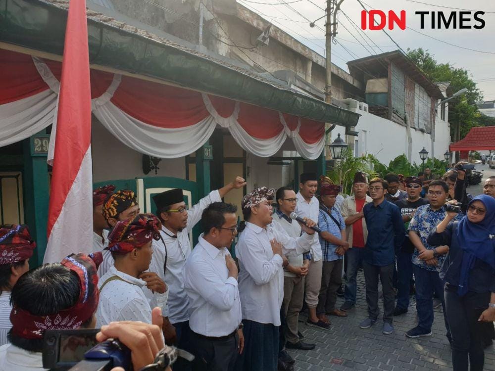 Deklarasi Sholeh-Taufik sebagai bakal calon Wali Kota dan Wakil Wali Kota Surabaya, Kamis (14/11). IDN Times/Vanny El Rahman