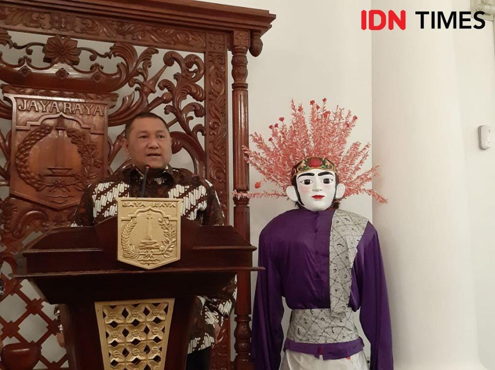 Kepala Dinas Sumber Daya Air (SDA) Pemprov DKI Jakarta Juaini Yusuf (IDN Times/Gregorius Aryodamar P)