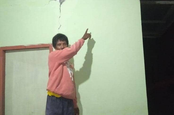 Gempa Maluku Utara M 7.1, Kamis (14/11). (Dok. BNPB)