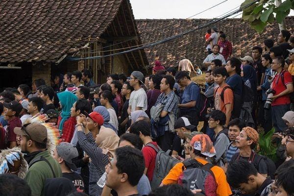 Berbagai elemen masyarakat menjadi satu di dukuh Kwagon saat Ngayogjazz 2016 - Instagram.com/ngayogjazz