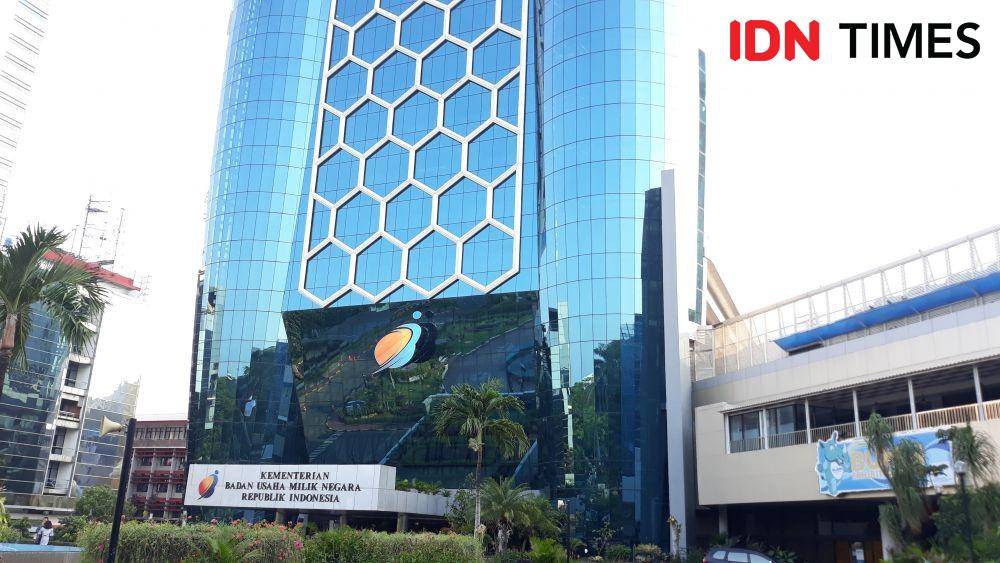 Gedung BUMN. (IDN Times/Indiana Malia)