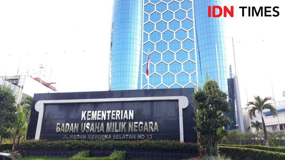 Gedung BUMN. (IDN Times/Indiana Malia)