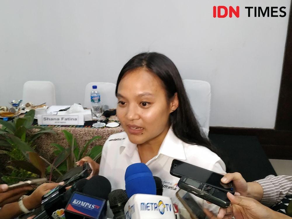 Kepala Badan Otorita Pariwisata Labuan Bajo Flores (BPOLBF), Shana Fatina Sukarsono. (IDN Times/Hana Adi Perdana)