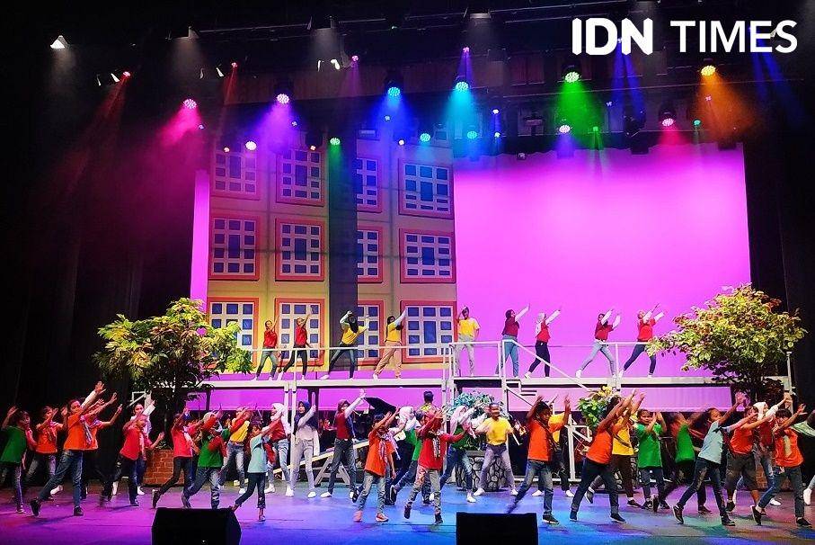 Operet Aku Anak Rusun di Jakarta. 15 November 2019. IDN Times/Syarifah Noer Aulia