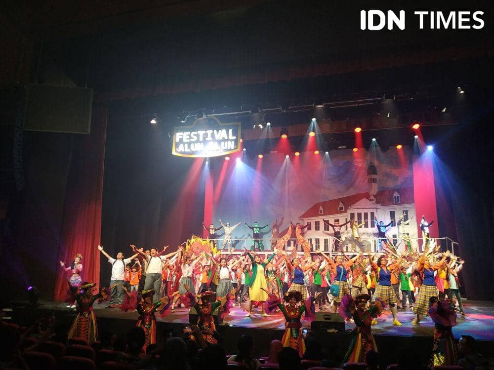 Operet Aku Anak Rusun di Jakarta. 15 November 2019. IDN Times/Syarifah Noer Aulia