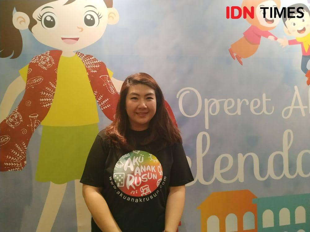 Operet Aku Anak Rusun di Jakarta. Dovieke Angsana. 15 November 2019. IDN Times/Syarifah Noer Aulia