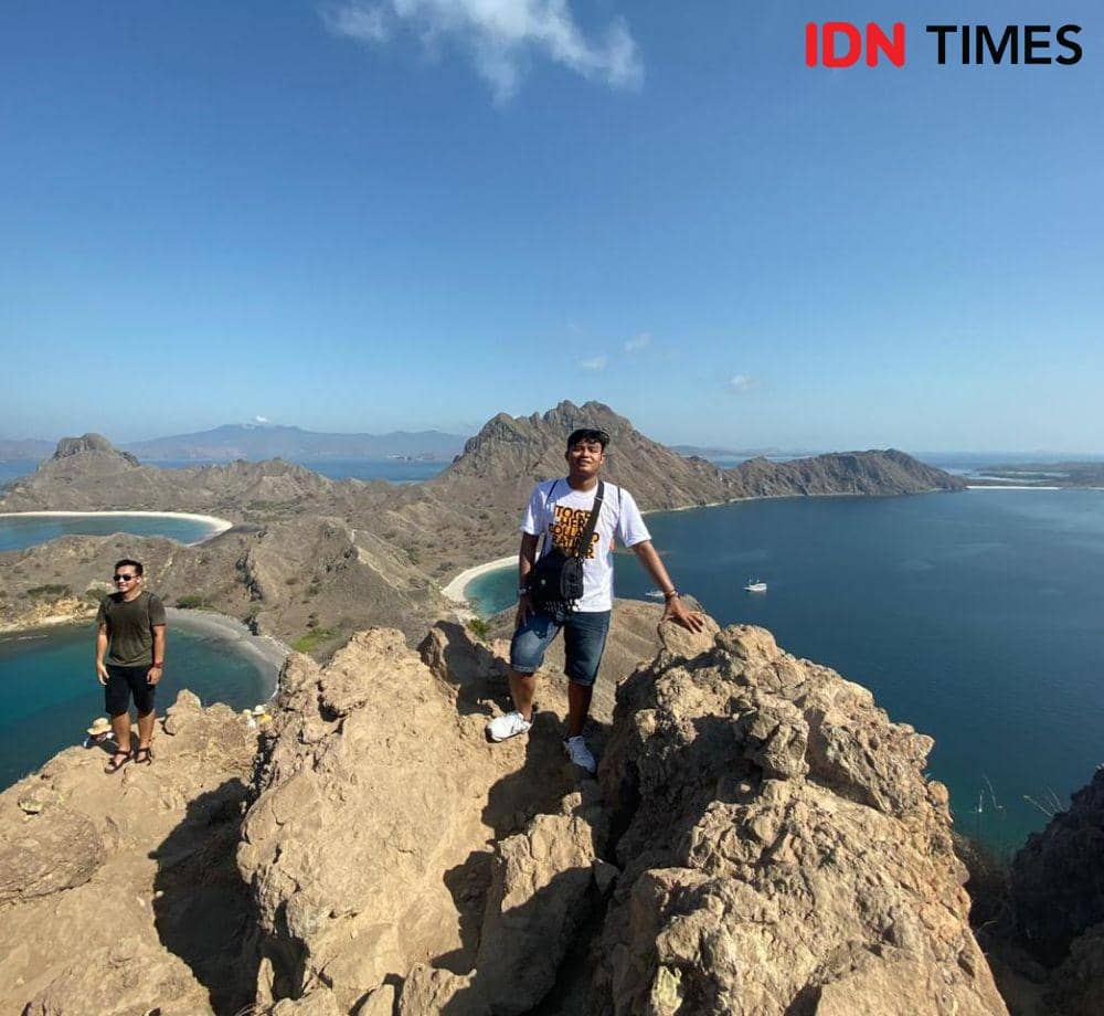 Pulau Padar. IDN Times/Hana Adi Perdana