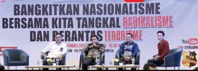 Sukmawati Soekarnoputri jadi pembicara dalam diskusi (Youtube)