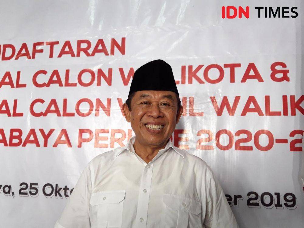 Ketua DPC Partai Gerindra Surabaya Sutadi. IDN Times/Fitria Madia