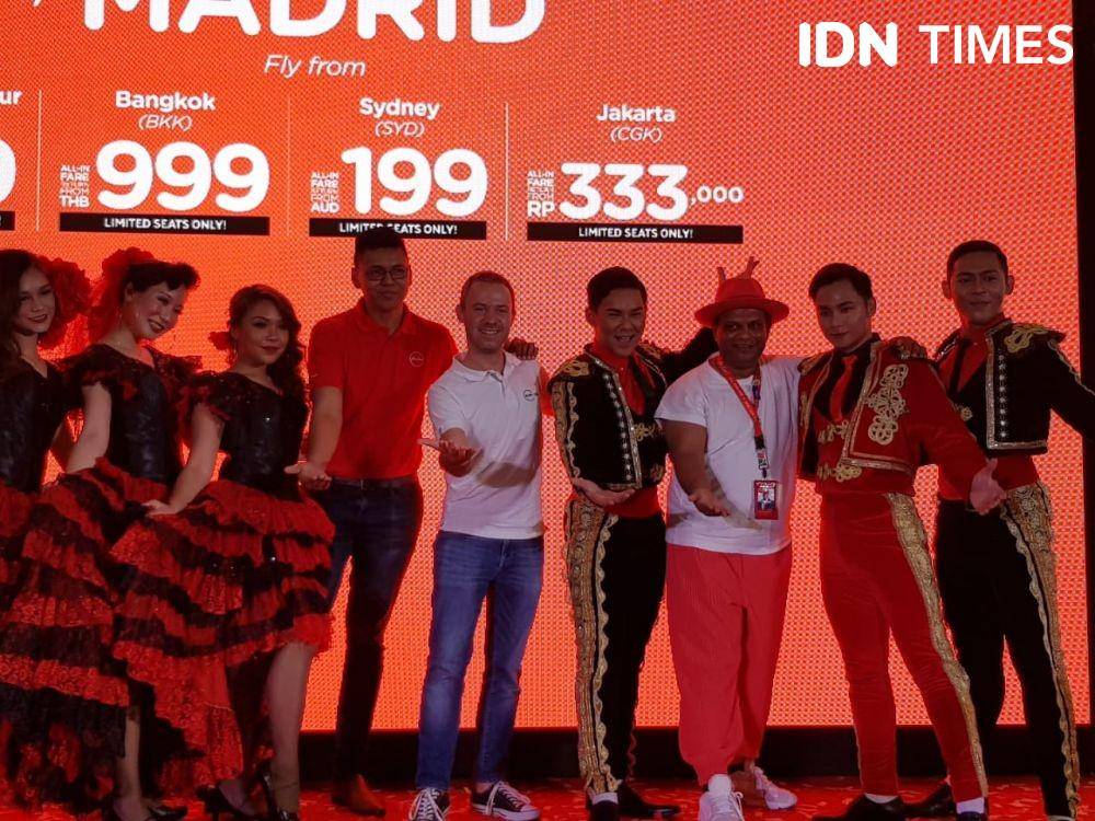 (CEO Air Asia Group Tony Fernandes di kantor pusat di Kuala Lumpur) IDN Times/Santi Dewi