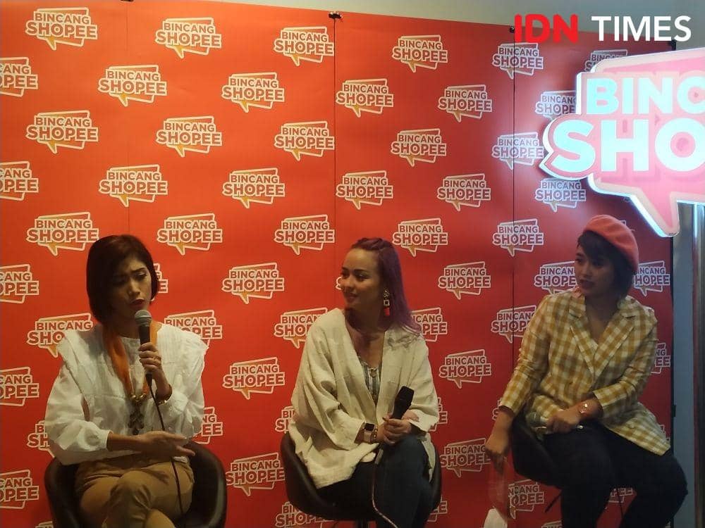 Bincang Shopee Di balik Kekuatan Keluarga. 16 November 2019. IDN Times/Klara Livia