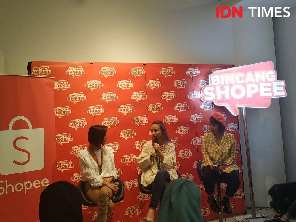 Bincang Shopee di balik Kekuatan Keluarga. 16 November 2019. IDN Times/Klara Livia