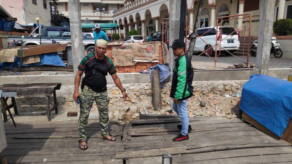 Lokasi kejadian di Jalan Lambung Mangkurat, Samarinda (Dok. Unit Lakalantas Polresta Samarinda)