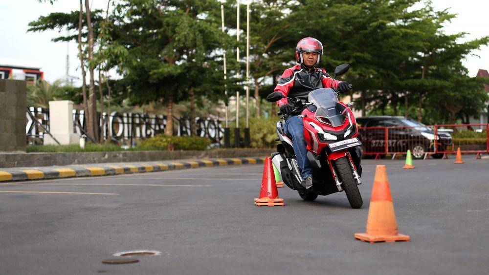 Honda ADV150 menyedot perhatian pengunjung Honda Premium Matic Day 2019 di Hartono Mall Yogyakarta (16-17/11). Dok. HPMD 2019