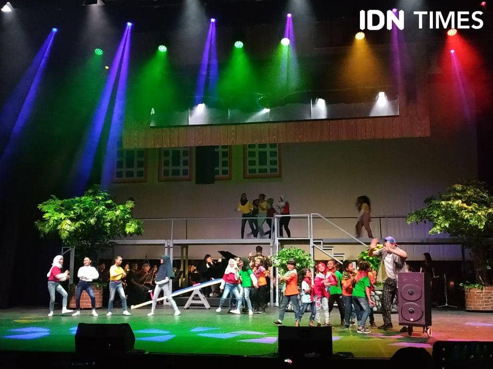 Operet Aku Anak Rusun di Jakarta. 15 November 2019. IDN Times/Syarifah Noer Aulia