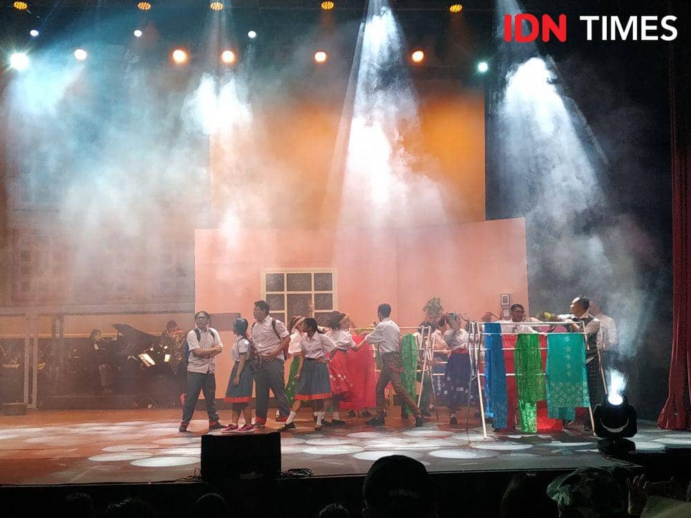 Operet Aku Anak Rusun di Jakarta. 15 November 2019. IDN Times/Syarifah Noer Aulia