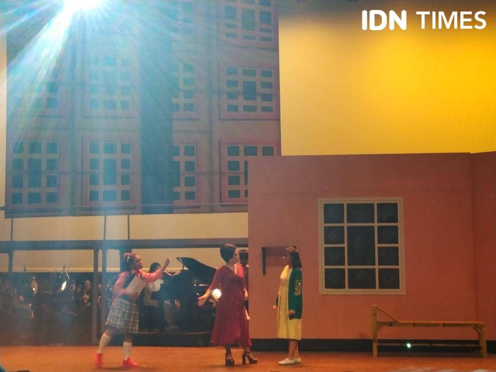 Operet Aku Anak Rusun di Jakarta. 15 November 2019. IDN Times/Syarifah Noer Aulia