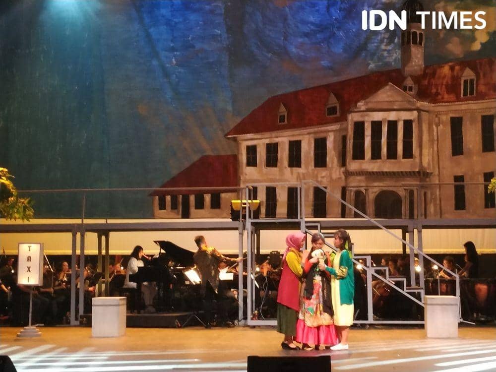 Operet Aku Anak Rusun di Jakarta. 15 November 2019. IDN Times/Syarifah Noer Aulia