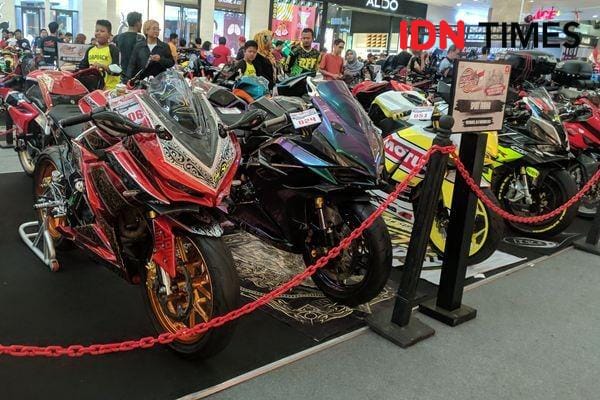 Seluruh hasil modifikasi finalis ditampilkan dalam Final Battle Honda Modif Contest 2019 - IDN Times/Rijalu Ahimsa