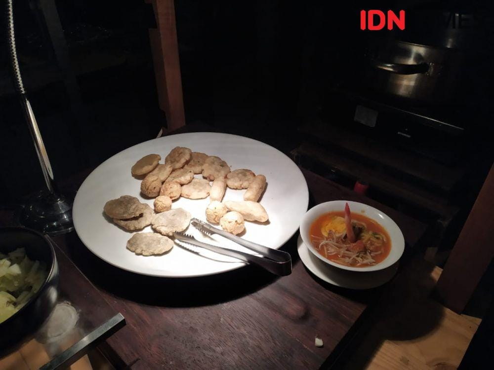 Kuliner Palembang di Santika Hotel Medan (IDN Times/Masdalena Napitupulu)