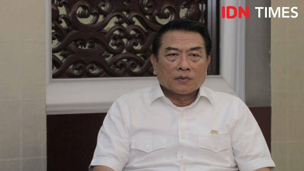 Kepala Staf Kepresidenan Moeldoko saat wawancara khusus dengan IDN Times, Rabu 6 November 2019. (IDN Times/Panji Galih Aksoro)