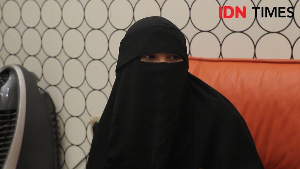 Pendiri Niqab Squad Indadari (IDN Times/Lia Hutasoit)