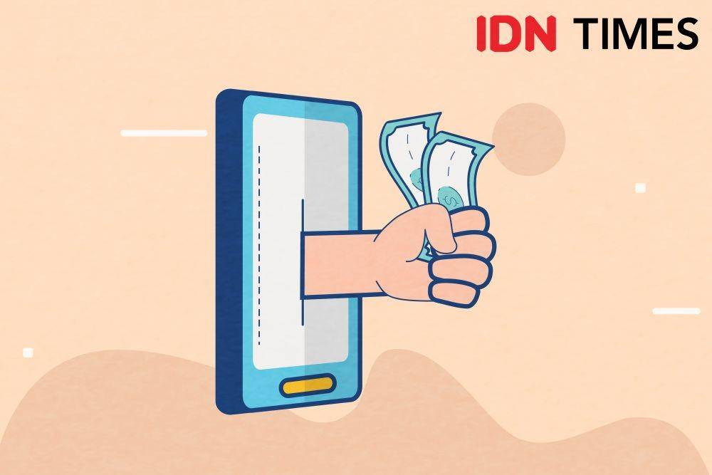 Ilustrasi Transaksi Ekonomi Online (IDN Times/Arief Rahmat)