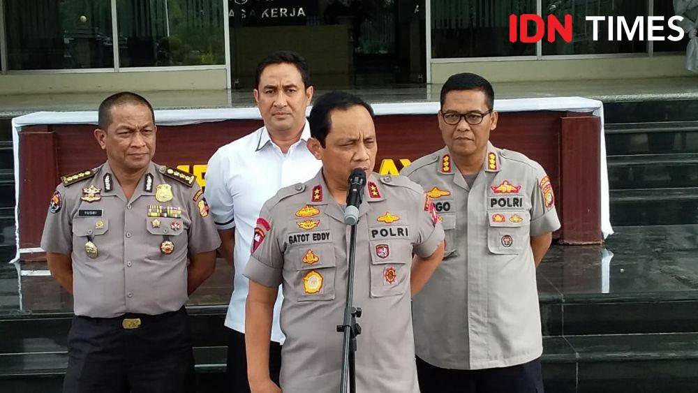 Kapolda Metro Jaya, Senin 18 November 2019 (IDN Times/Axel Jo Harianja)